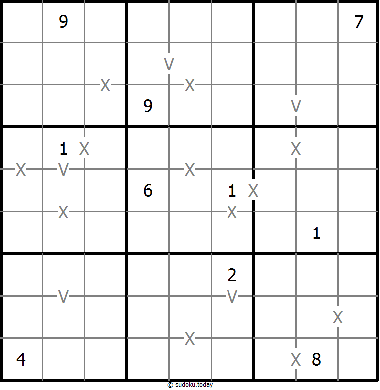 XV Sudoku 2025年12月04日