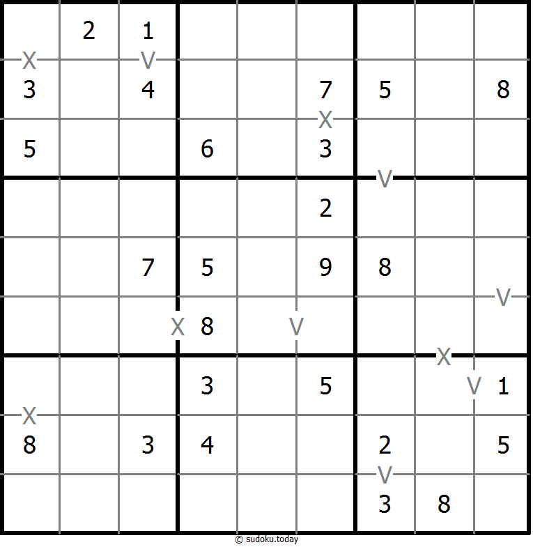 XV Sudoku 2026年01月20日